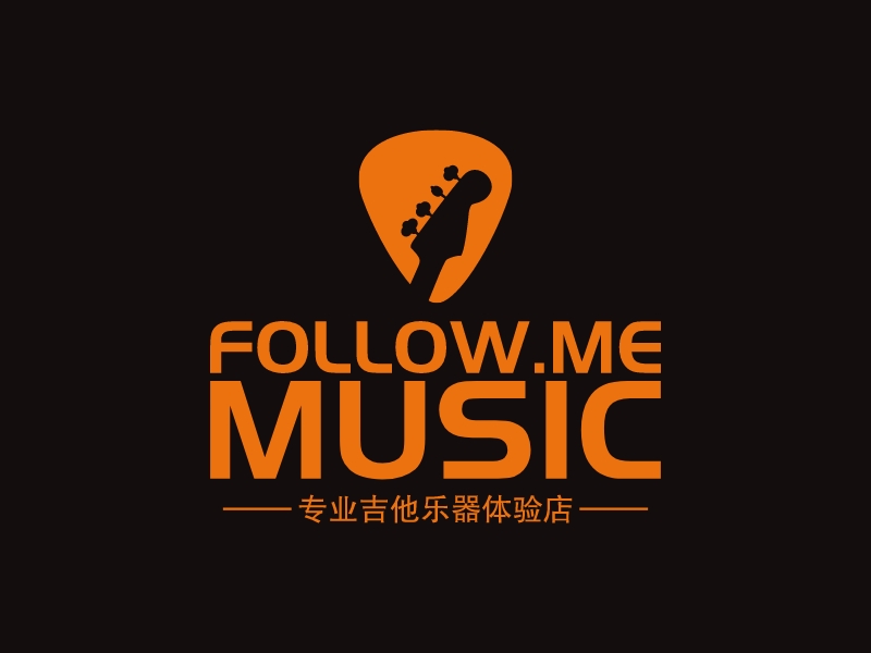 FOLLOW.ME MUSIClogo設(shè)計(jì)