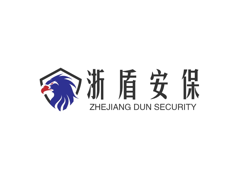 浙盾安保logo設計