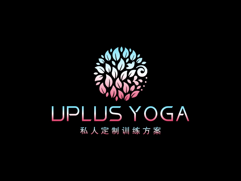 UPLUS YOGAlogo設(shè)計