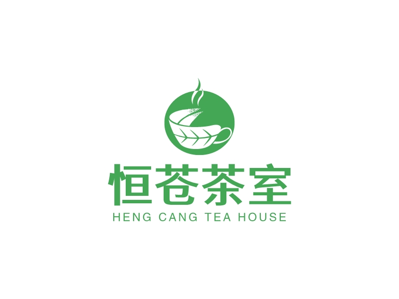 恒蒼茶室LOGO設計