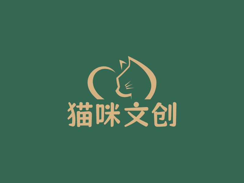 貓咪文創(chuàng)LOGO設(shè)計